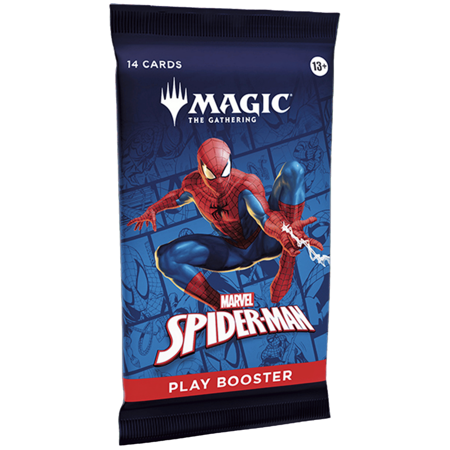 1 Play Booster Pack of Magic: The Gathering Marvel's Spider-Man that I will open Live on Stream and Mail at a later date.